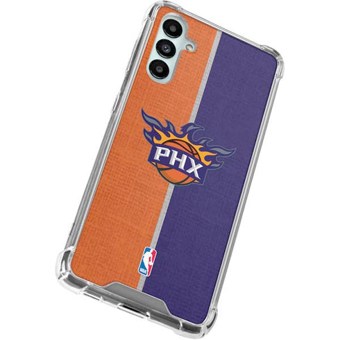 NBA Phoenix Suns Canvas Galaxy A15 5G Clear Case